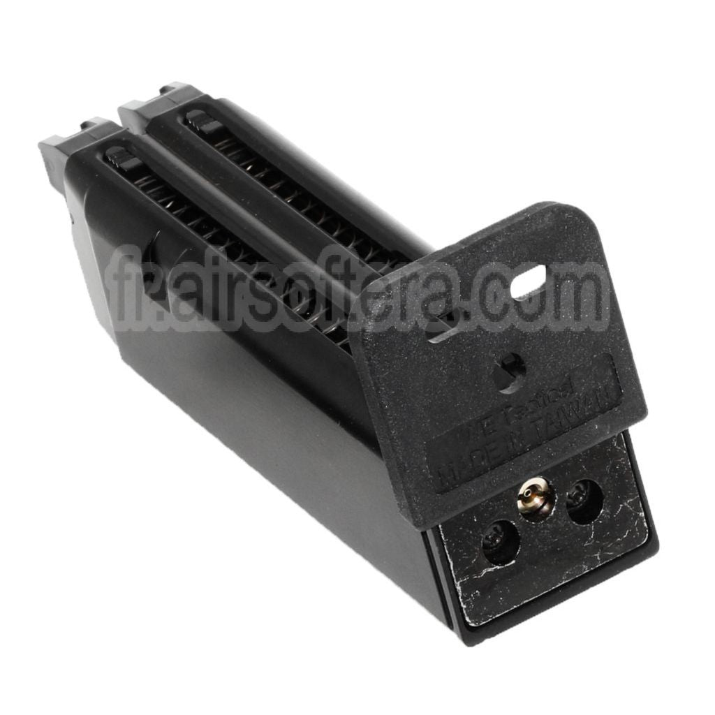 WE (WE-TECH) 48 Billes Gaz Chargeur Convient pour WE G17 G18C G19 G34 Double Canon Série GBB Pistolet Airsoft Noir