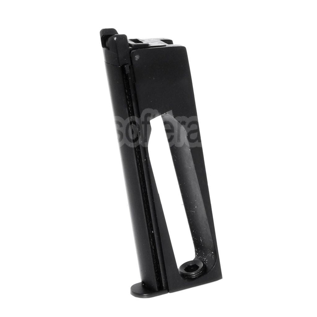 WE (WE-TECH) 16 Billes Co2 Chargeur Convient pour EMG SAI Red / AW NE Série / WE Single Stack 1911 Série GBB Pistolet Airsoft Noir