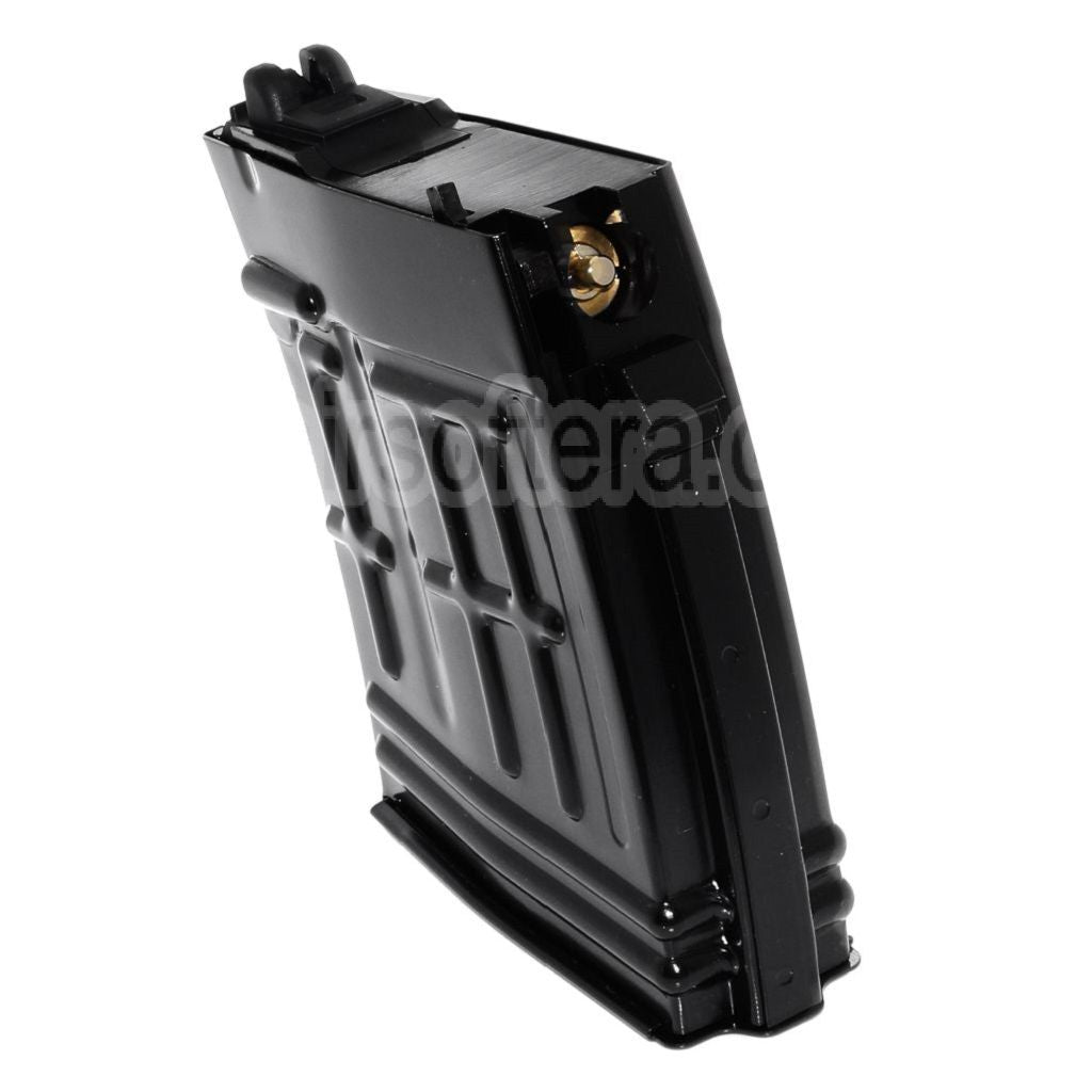 WE (WE-TECH) 21 Billes Gaz Chargeur Convient pour WE ACE VD SVD Série GBB Fusil Airsoft Noir