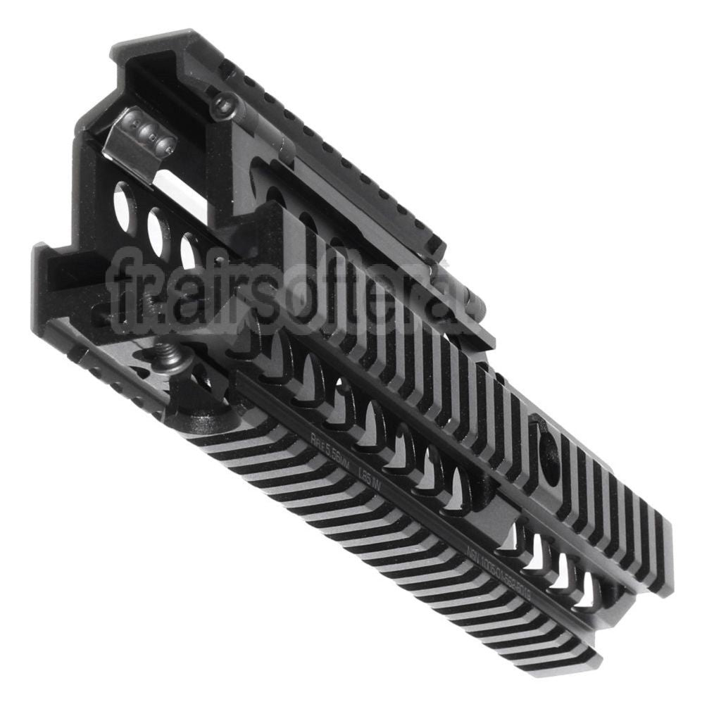 WE (WE-TECH) 227mm CNC Aluminum Daniel Defense Licensed ISGK Madbull RIS RAS Rail de Garde-Main Convient pour WE L85 GBB Fusil Airsoft Noir