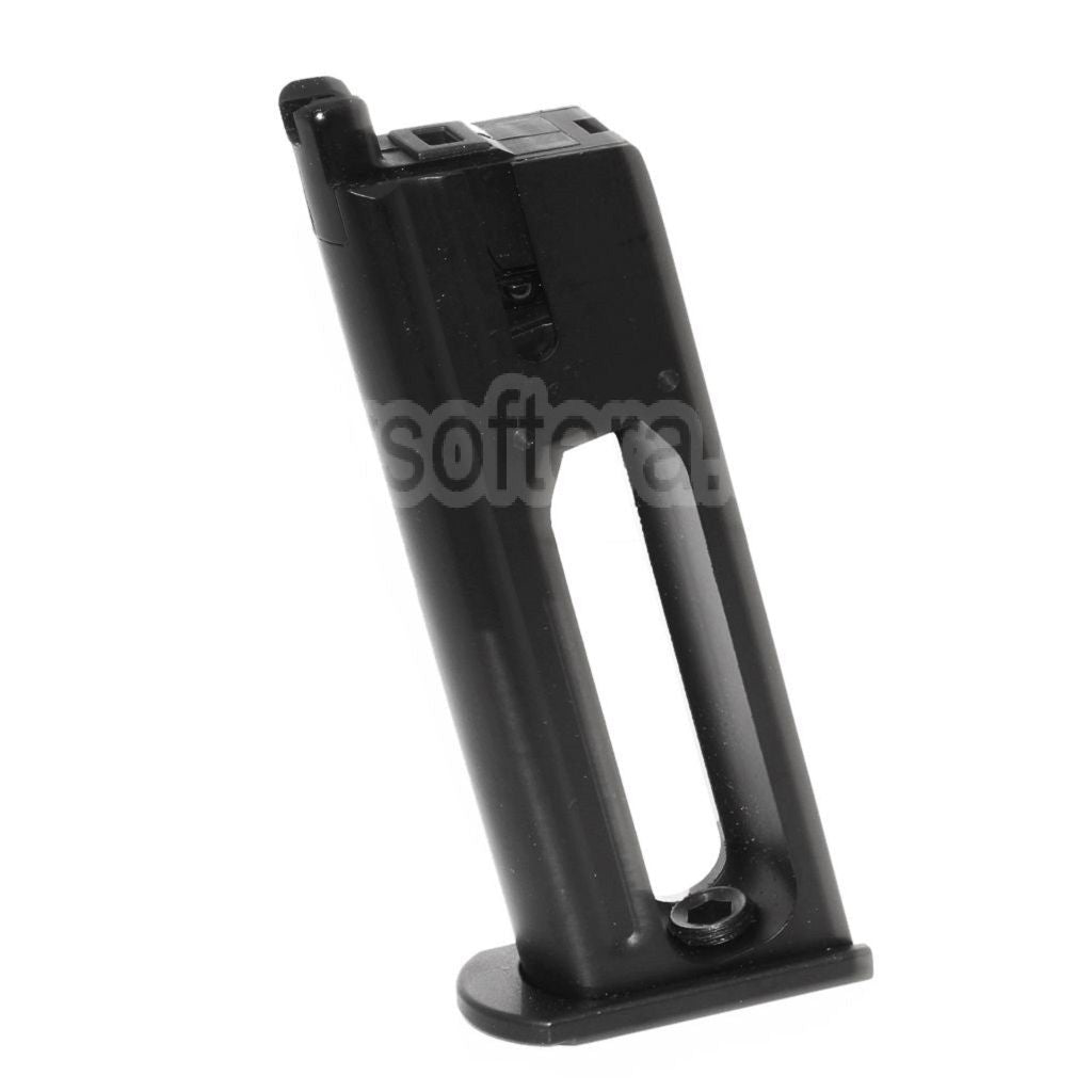 CYBERGUN 21 Billes Co2 Chargeur Convient pour WE CYBERGUN Thompson Desert Eagle L6 version .50AE GBB Pistolet Airsoft Noir