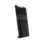 WE (WE-TECH) 13 Billes Gaz Chargeur Convient pour AW COMPACT NE10 Série / WE Single Stack Mini 1911 Série GBB Pistolet Airsoft Noir