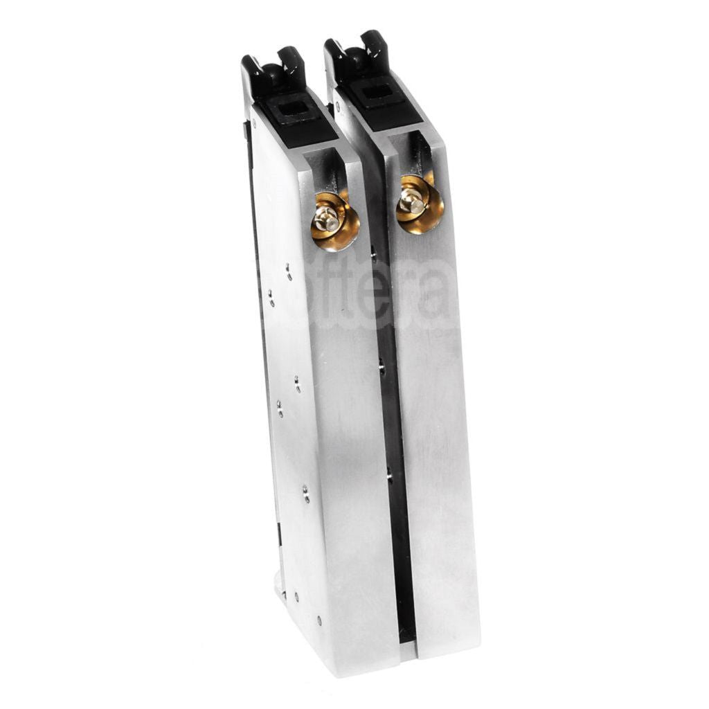 WE (WE-TECH) 32 Billes Double Canon Gaz Chargeur Convient pour AW MX Série / WE Double Canon 1911 Série GBB Pistolet Airsoft