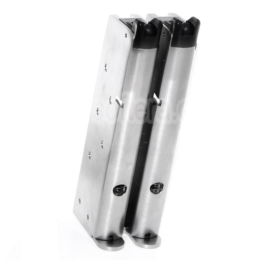 WE (WE-TECH) 32 Billes Double Canon Gaz Chargeur Convient pour AW MX Série / WE Double Canon 1911 Série GBB Pistolet Airsoft