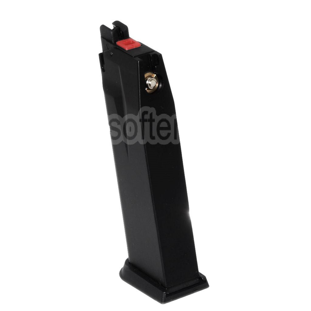 Cybergun Swiss Arms 20 Billes Gaz Chargeur Convient pour WE F228 F229 Swiss Arms P229 Série GBB Pistolet Airsoft Noir