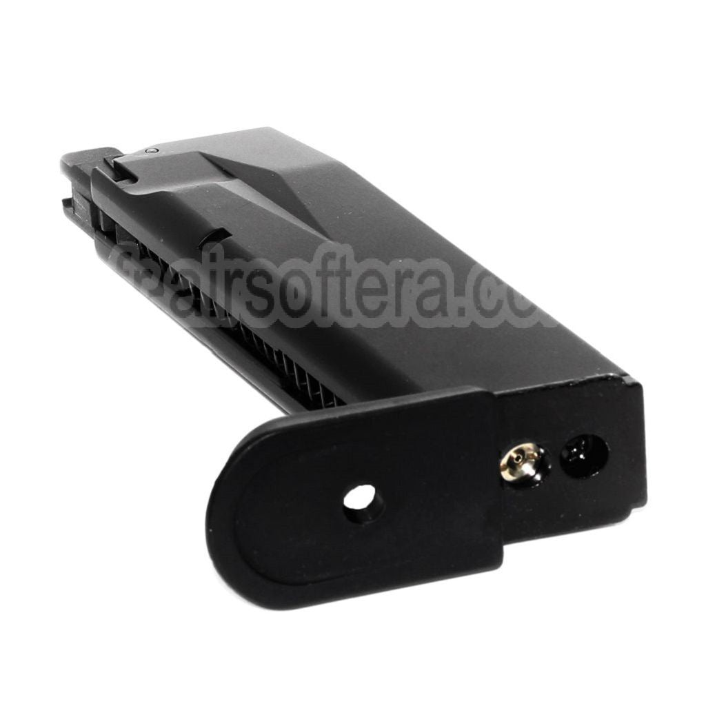 Cybergun Swiss Arms 20 Billes Gaz Chargeur Convient pour WE F228 F229 Swiss Arms P229 Série GBB Pistolet Airsoft Noir