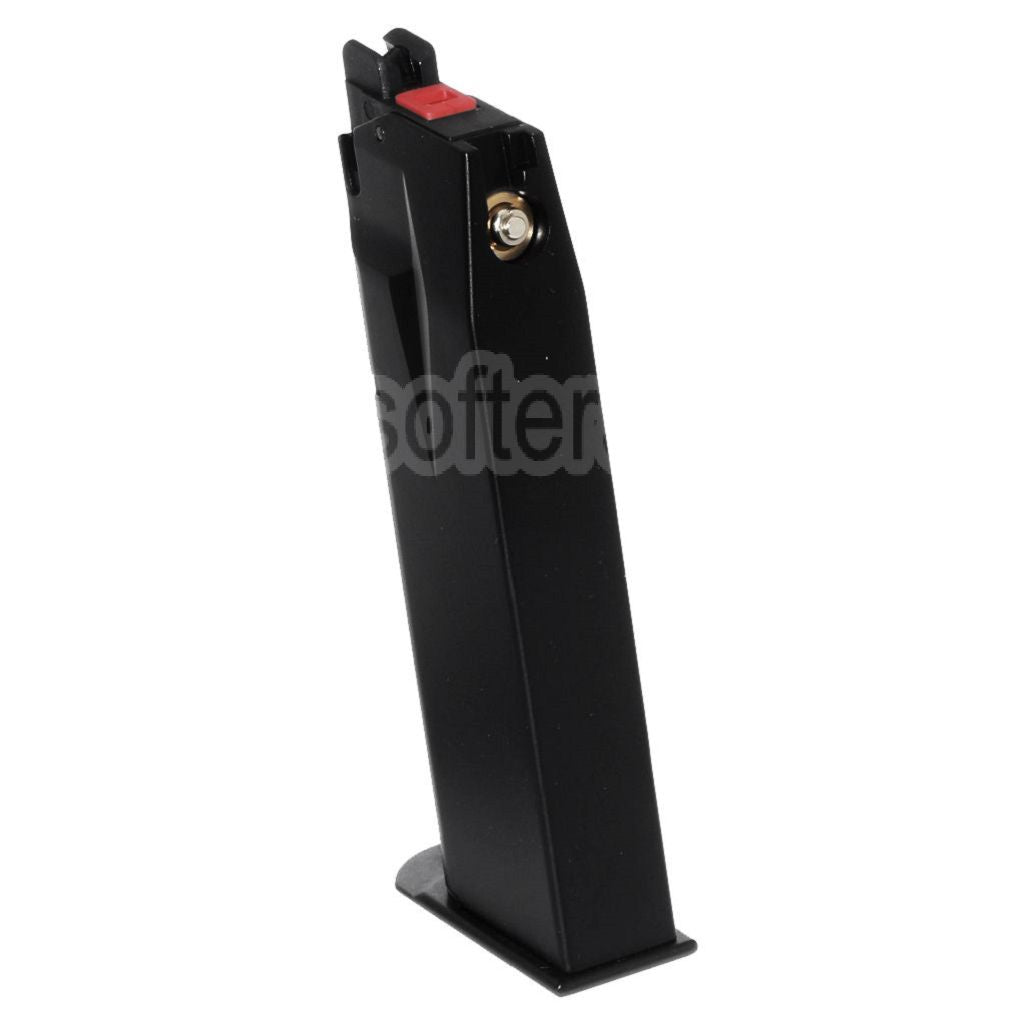 Cybergun Swiss Arms 22 Billes Gaz Chargeur Convient pour WE F226 Swiss Arms P226 Série GBB Airsoft Pistolet Noir