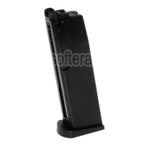 WE (WE-TECH) 26 Billes Co2 Chargeur Convient pour AW MB Série / KJW / Tokyo Marui / WE 902 M9 M92 GBB Pistolet Airsoft Noir