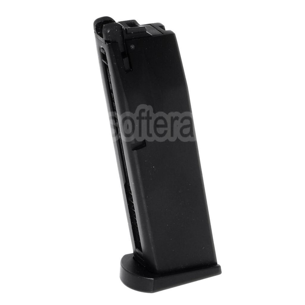 WE (WE-TECH) 26 Billes Co2 Chargeur Convient pour AW MB Série / KJW / Tokyo Marui / WE 902 M9 M92 GBB Pistolet Airsoft Noir