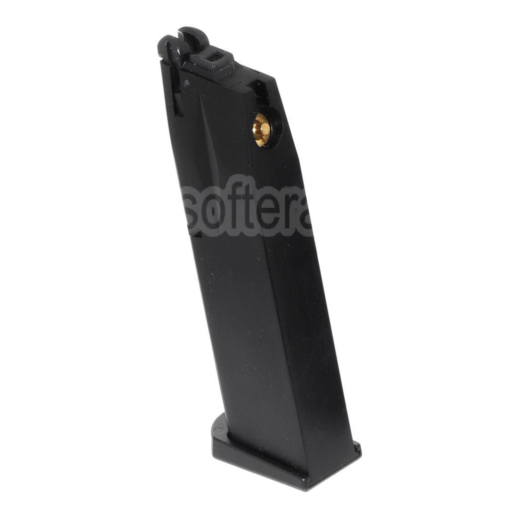 WE (WE-TECH) 26 Billes Co2 Chargeur Convient pour AW MB Série / KJW / Tokyo Marui / WE 902 M9 M92 GBB Pistolet Airsoft Noir