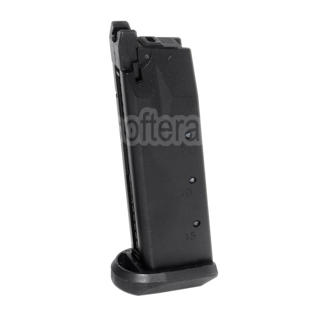 WE (WE-TECH) 23 Billes Co2 Chargeur Convient pour Standard et COMPACT P99 Série GBB Pistolet Airsoft Noir