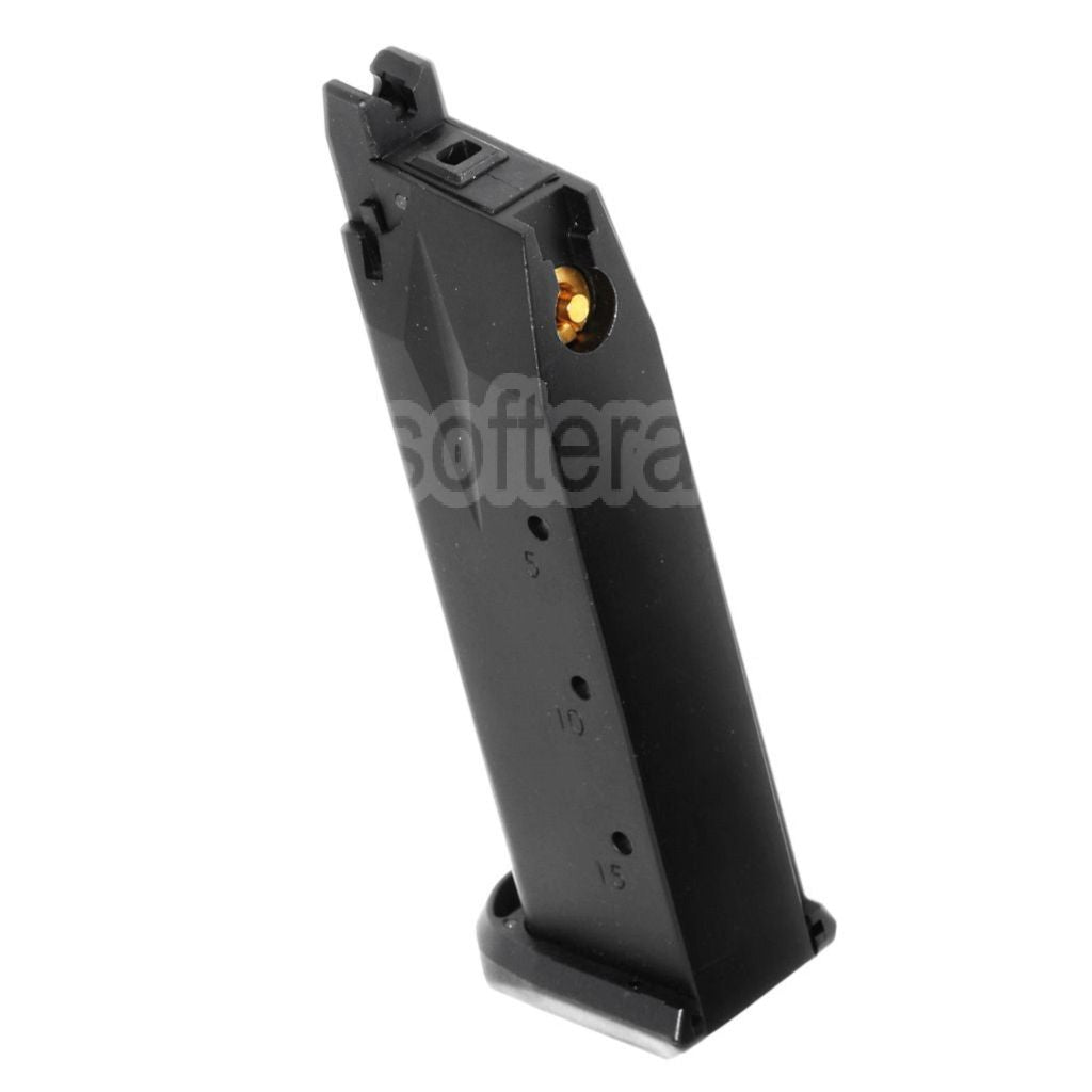 WE (WE-TECH) 23 Billes Co2 Chargeur Convient pour Standard et COMPACT P99 Série GBB Pistolet Airsoft Noir
