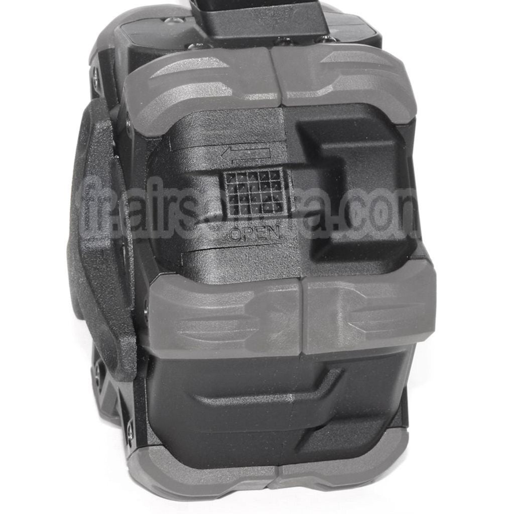 Armorer Works AW Custom 350 Billes Gaz Chargeur adaptatif Tambour Convient pour Hi-Capa GBB Pistolet Airsoft