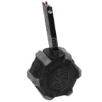 Armorer Works AW Custom 350 Billes Gaz Adaptive Chargeur Tambour Convient pour EMG SAI Red / AW NE Série / WE (WE-TECH) Single Stack 1911 GBB Pistolet Airsoft