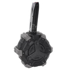 Armorer Works AW Custom 350 Billes Gaz Adaptive Chargeur Tambour Convient pour AW MB Série / KJW / WE (WE-TECH) / Tokyo Marui M9 M92 GBB Pistolet Airsoft