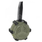 WE (WE-TECH) 350 Billes Gaz Chargeur Tambour Convient pour Hi-Capa GBB Pistolet Airsoft