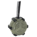 WE (WE-TECH) 350 Billes Gaz Chargeur Tambour Convient pour EMG SAI Red / AW NE Série / WE Single Stack 1911 GBB Pistolet Airsoft