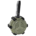 WE (WE-TECH) 350 Billes Gaz Chargeur Tambour Convient pour AW MB Série / KJW / WE / Tokyo Marui M9 M92 GBB Pistolet Airsoft