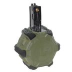 WE (WE-TECH) 350 Billes Gaz Chargeur Tambour Convient pour WE (WE-TECH) AP APACHE MP5 Série GBB Fusil Airsoft