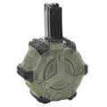 WE (WE-TECH) 350 Billes Gaz Chargeur Tambour Convient pour WE (WE-TECH) AP APACHE MP5 Série GBB Fusil Airsoft