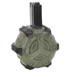 WE (WE-TECH) 350 Billes Gaz Chargeur Tambour Convient pour WE (WE-TECH) AP APACHE MP5 Série GBB Fusil Airsoft