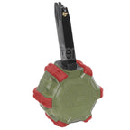 WE (WE-TECH) 350 Billes Gaz Chargeur Tambour Convient pour AW MB Série / KJW / WE / Tokyo Marui M9 M92 GBB Pistolet Airsoft