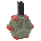 WE (WE-TECH) 350 Billes Gaz Chargeur Tambour Convient pour WE (WE-TECH) AP APACHE MP5 Série GBB Fusil Airsoft