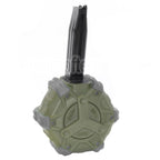 WE (WE-TECH) 350 Billes Gaz Chargeur Tambour Convient pour Hi-Capa GBB Pistolet Airsoft