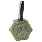 WE (WE-TECH) 350 Billes Gaz Chargeur Tambour Convient pour AW MB Série / KJW / WE / Tokyo Marui M9 M92 GBB Pistolet Airsoft