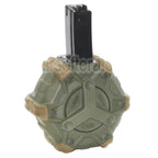 WE (WE-TECH) 350 Billes Gaz Chargeur Tambour Convient pour WE (WE-TECH) AP APACHE MP5 Série GBB Fusil Airsoft
