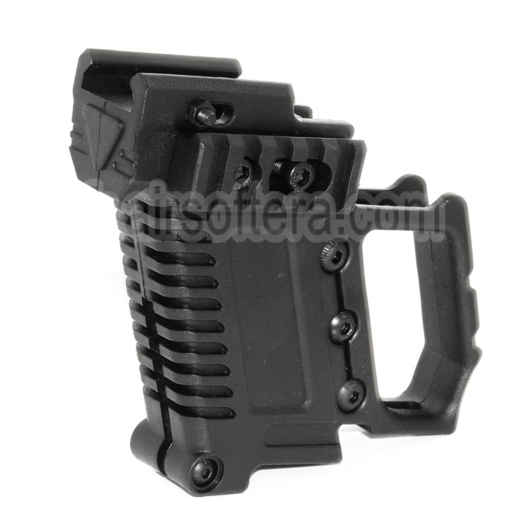 Double Bell Deux Côtés Rails Loading Conversion Kit Convient pour APS ARMY DOUBLE BELL AW WE Tokyo Marui G17 G18C G34 G35 Série GBB Pistolet Airsoft