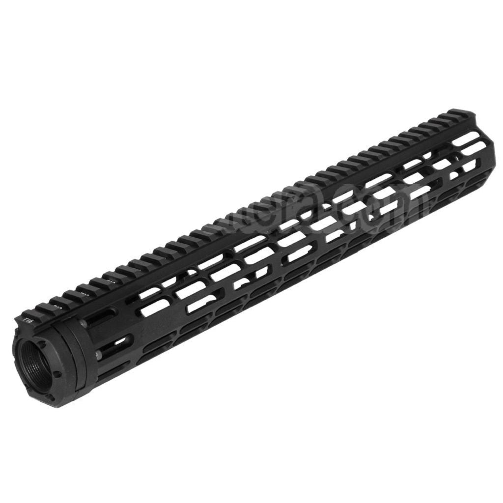 APS EMG sous licence Falkor Defense Recce 14.6 pouces TRANNY M-LOK Rail de Garde-Main adapté pour M4 M16 AEG Fusil Airsoft