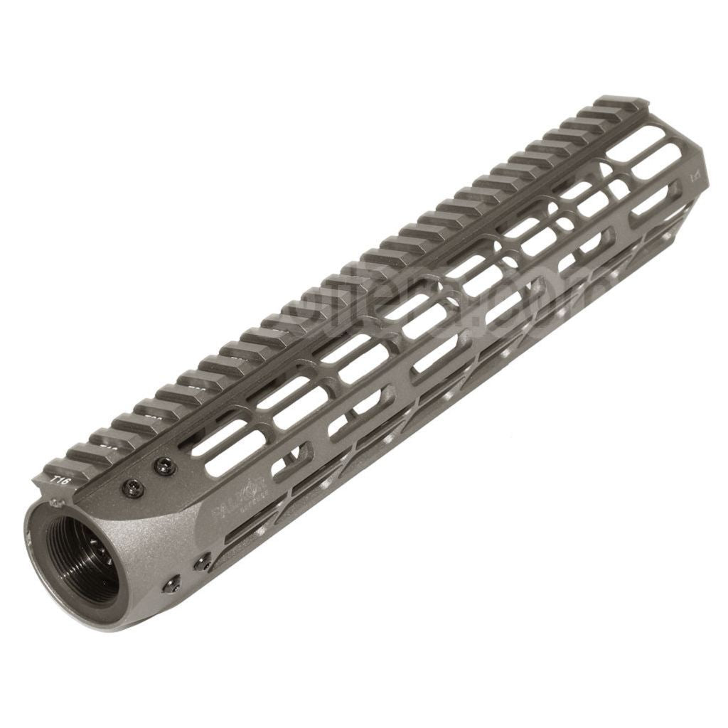 APS EMG sous licence Falkor Defence Blitz 11.5 pouces FATTY M-LOK Rail de Garde-Main Convient pour M4 M16 AEG Fusil Airsoft