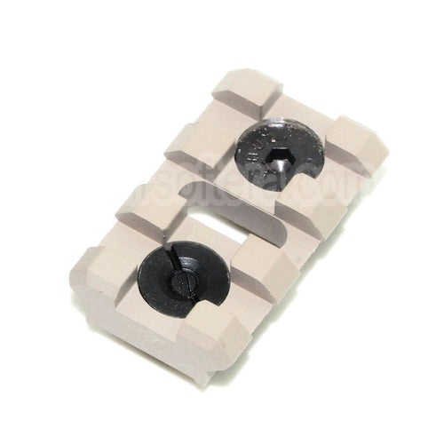 5KU B-2L 3-Slots 20mm Rail Section avec Vis Convient pour Système de Montage M-LOK