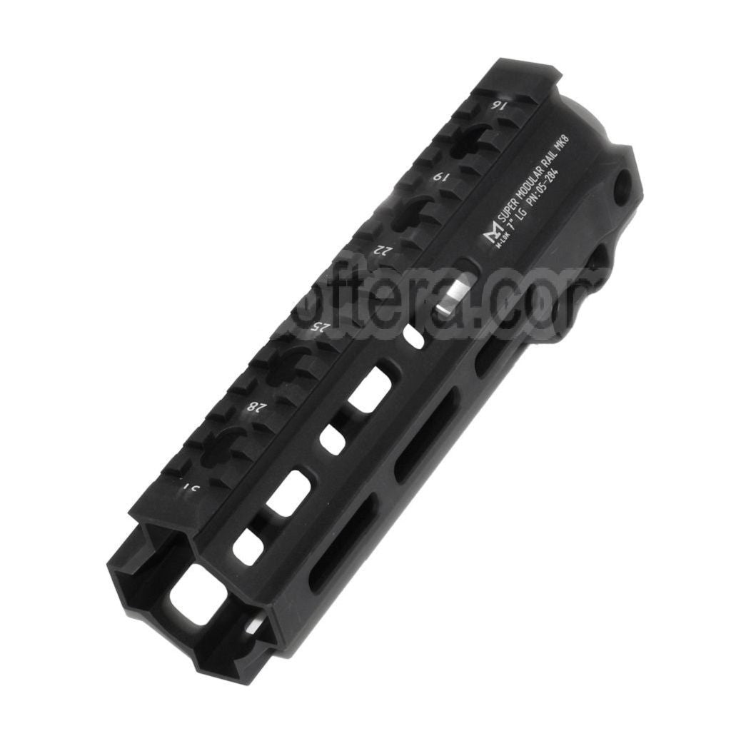 5KU 7 pouces MK8 M-LOK Rail de Garde-Main adapté pour Tokyo Marui AEG GBB MWS M4 Fusil Airsoft