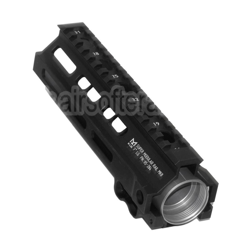 5KU 7 pouces MK8 M-LOK Rail de Garde-Main adapté pour Tokyo Marui AEG GBB MWS M4 Fusil Airsoft