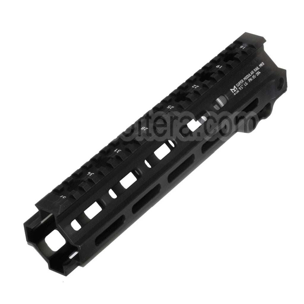 5KU 9.5 pouces MK8 M-LOK Rail de Garde-Main adapté pour Tokyo Marui AEG GBB MWS M4 Fusil Airsoft