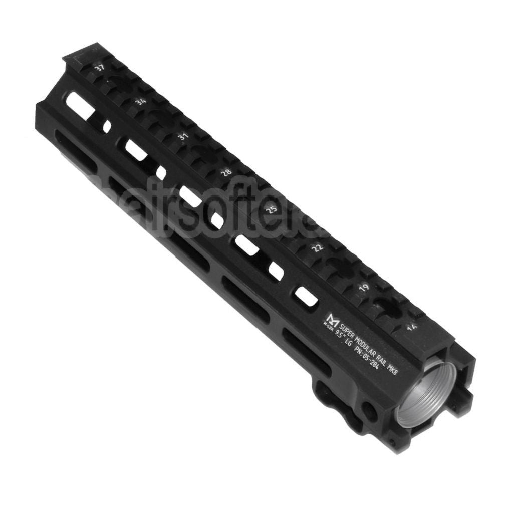 5KU 9.5 pouces MK8 M-LOK Rail de Garde-Main adapté pour Tokyo Marui AEG GBB MWS M4 Fusil Airsoft