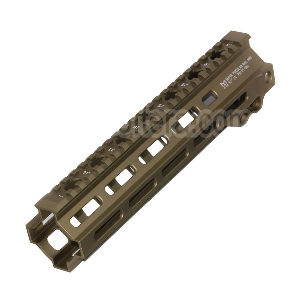 5KU 9.5 pouces MK8 M-LOK Rail de Garde-Main adapté pour Tokyo Marui AEG GBB MWS M4 Fusil Airsoft