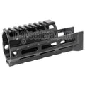 5KU 153mm M-LOK Universal Garde-Main Kit Rail System Convient pour LCT GHK CYMA D-BOYS E&amp;L AK47 AK74 Série Fusil Airsoft Noir