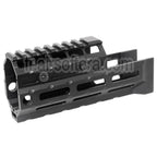 5KU 153mm M-LOK Universal Garde-Main Kit Rail System Convient pour LCT GHK CYMA D-BOYS E&amp;L AK47 AK74 Série Fusil Airsoft Noir