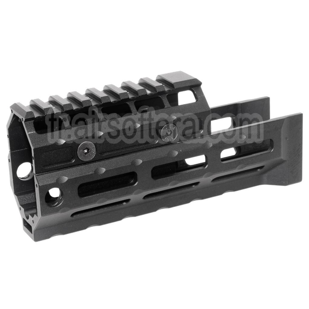 5KU 153mm M-LOK Universal Garde-Main Kit Rail System Convient pour LCT GHK CYMA D-BOYS E&amp;L AK47 AK74 Série Fusil Airsoft Noir