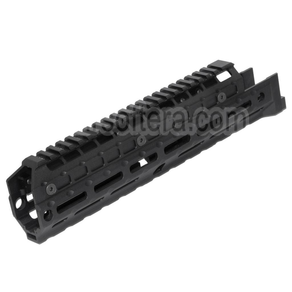 5KU 292mm Extended M-LOK Universal Garde-Main Kit Rail System Convient pour LCT GHK CYMA D-BOYS E&amp;L AK47 AK74 Série Fusil Airsoft Noir