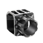 5KU CNC Aluminium LAF-24 Style Frein de Bouche Cache-Flamme Convient pour + 24mm CW sens horaire Fileté Canon Fusil Airsoft Noir