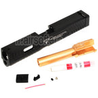 5KU TTI CNC Canon Glissière Set Convient pour Tokyo Marui G19 Série GBB Pistolet Airsoft Noir