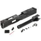 5KU CNC MK2 RMR Cut Canon Glissière Set Convient pour Tokyo Marui G17 Série GBB Pistolet Airsoft Noir