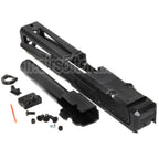 5KU CNC RMR Cut Canon Glissière Set Window Cuts Convient pour Tokyo Marui G17 Série GBB Pistolet Airsoft Noir