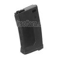 PTS 150 Billes EPM-LR Mid-Cap Enhanced Polymère Chargeur Convient pour A&amp;K G&amp;P SR25/XM110 Série AEG Fusil Airsoft Noir