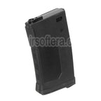 PTS 150 Billes EPM-LR Mid-Cap Enhanced Polymère Chargeur Convient pour A&amp;K G&amp;P SR25/XM110 Série AEG Fusil Airsoft Noir