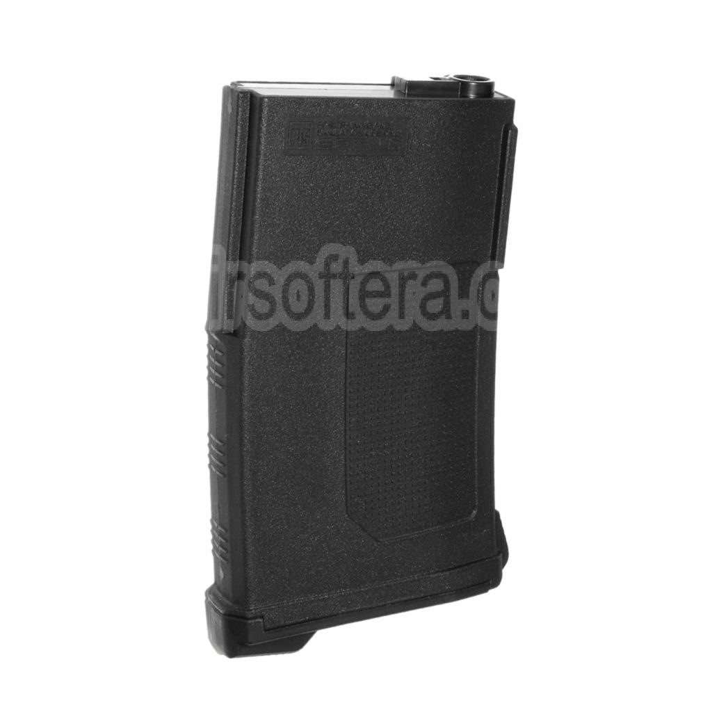 PTS 150 Billes EPM-LR Mid-Cap Enhanced Polymère Chargeur Convient pour A&amp;K G&amp;P SR25/XM110 Série AEG Fusil Airsoft Noir